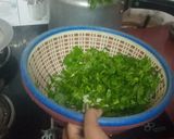 A picture of step 2 of Sarson ka Saag With Makki ki Roti.