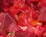 A picture of step 3 of Beetroot Shorba.