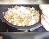 A picture of step 3 of Vegetable pulao.