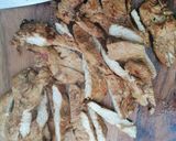A picture of step 8 of Grilled turkey, pear and walnut salad with blue cheese dressing.