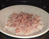 A picture of step 1 of Spicy Cheese & Bacon Quesadillas.
