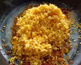 A picture of step 3 of Moongdal Paratha.