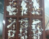 A picture of step 5 of Pista kunafa chocolate.