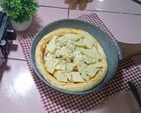 Foto langkah ke 5 dari resep Pizza teflon empuk takaran sendok|tanpa telur.