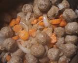 Meatball, Carrot, and Onion Soup recipe step 3 photo