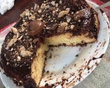 Foto del paso 6 de la receta: Bizcochuelo con chips de chocolate y baño de chocolate cobertura👩🏻‍🍳❣️