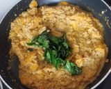 A picture of step 3 of Mango pachadi.