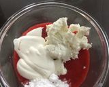 A picture of step 4 of Strawberry Cream Cheese in  Chocolate Cup.