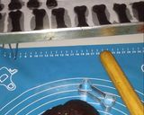 Foto langkah ke 5 dari resep Double chocolate Almond cookies.