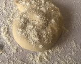 A picture of step 6 of Arabian pateera.