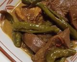 Foto langkah ke 7 dari resep Ase cabe ijo, Lidah sapi plus tahu.