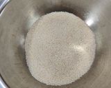 A picture of step 1 of Curd samak rice.