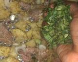Garlic and herbs roasted potatoes and chicken recipe step 8 photo