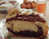 عکس مرحله 10 از دستور کیک موز دو رنگ