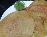 A picture of step 6 of Spinach Moong Dal Chilla.