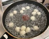 A picture of step 5 of Japanese Zunda (Edamame) Mochi.