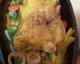 Foto del paso 3 de la receta: Pollo al horno con verduras