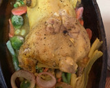 Foto del paso 3 de la receta: Pollo al horno con verduras