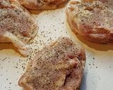 A picture of step 1 of Honey Mustard Chicken Skillet Bake.