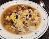Foto del paso 7 de la receta Sopa de Calabacín, Cebolla y Pollo