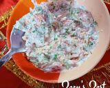 A picture of step 2 of Carrot Onion Raita.