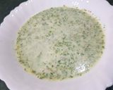 A picture of step 3 of Spicy dahi phulki.