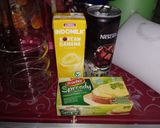 Foto langkah ke 1 dari resep Banana Cheese Latte.