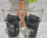 Foto langkah ke 10 dari resep Dawet Ireng Anti Gagal🖤 Hitam Pekat, Gurih, Creamy.