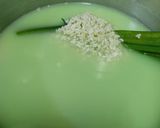 Gambar langkah 1 resipi Kuih Lopes Pandan.