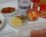Foto del paso 2 de la receta: Arroz meloso de cerdo, mejillones y pollo