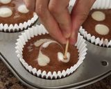A picture of step 11 of Marble Chiffon Cupcake.
