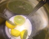 A picture of step 1 of Lemonade 🍸.