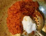 Potato Butter Masala,Mater-Paneer,Khatta -Meetha Kaddu,Spinach Pooris recipe step 10 photo