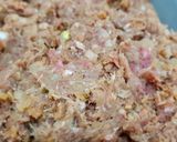 A picture of step 1 of Gol Ghee Kebab.