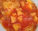 Foto langkah ke 7 dari resep Telur Saos Asam Pedas.