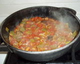 Foto del paso 10 de la receta: Masa de hojaldre con pimientos verdes, setas y tomate