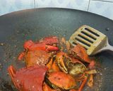 Foto langkah ke 6 dari resep Kepiting Lada Hitam pedas.