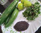 A picture of step 2 of Cucumber Cooler.