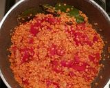 A picture of step 4 of Red lentils soup.
