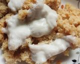 A picture of step 4 of Malai halwa.