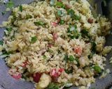 A picture of step 9 of Indian flattened rice dish(poha).