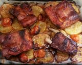 Foto del paso 7 de la receta Costilla adobada al horno 🐷 con guarnición