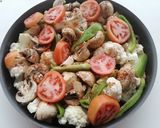 Φωτογραφία βήματος 2 της συνταγής Κουνουπίδι στο φούρνο με κρασί