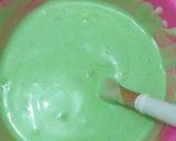 Foto langkah ke 4 dari resep Pandan Ogura Cake (plus tips).