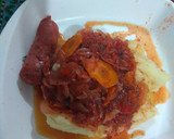 Foto del paso 7 de la receta: Chorizo a la pomarola con puré