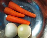 Foto langkah ke 1 dari resep Pumpkin Soup (Sup Labu Kuning).