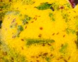A picture of step 6 of Fajeto (Mango pulp soup).