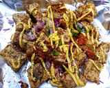 A picture of step 3 of Spicy baked tofu (awara).