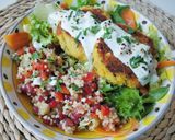 Foto del paso 7 de la receta Falafel de garbanzos y verduras