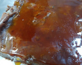 Foto del paso 4 de la receta: Puding de vainilla con chocolate, Manzana y galleta relieve, sin lactosa